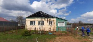 Пожар в Кочергино